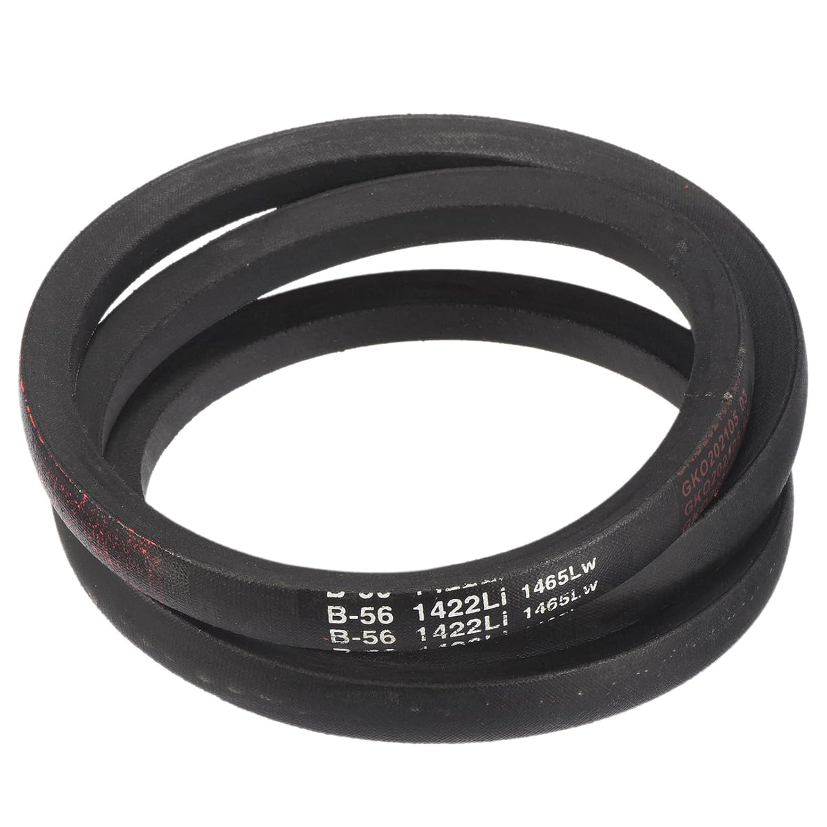 uxcell 3pcs B56 Classic Wrapped V-Belt, 59" Outer Circ B Profile V-Belt