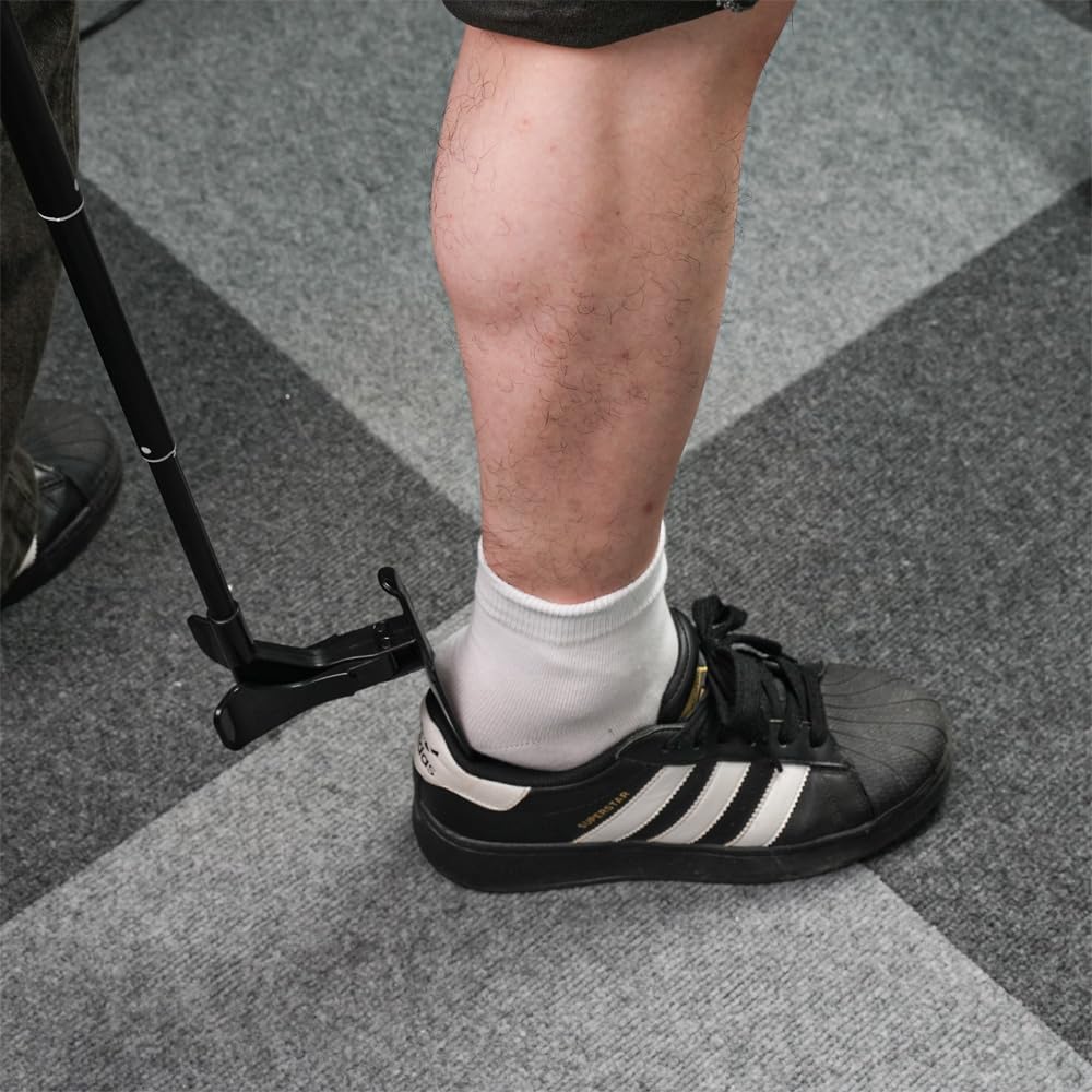 Sock Aid Device for Seniors, Adjustable Sock Helper with Built-in Shoe Horn, Travel-Friendly