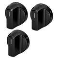 Installation Metal Stove Knob for WFG550S0LB4, 3pcs