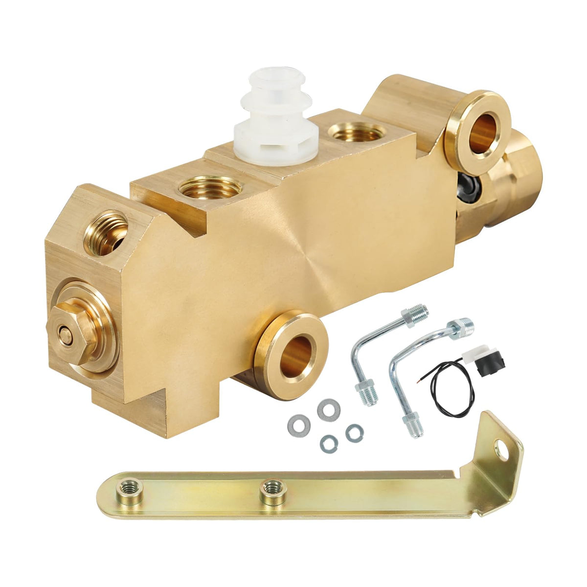 172-1353 PV2 Brass Proportioning Valve Disc/Drum Front Drum Rear Brake Kit