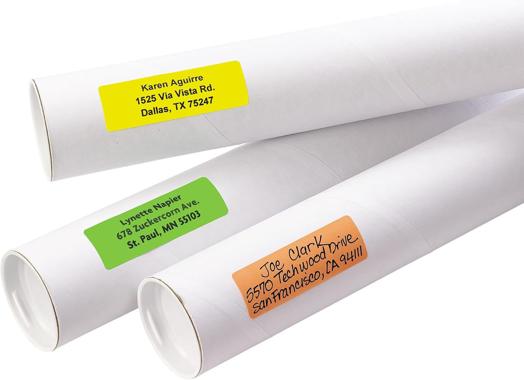 Removable Print or Write Color Coding Labels, 1 x 3 Inches, 200 Labels (5481)