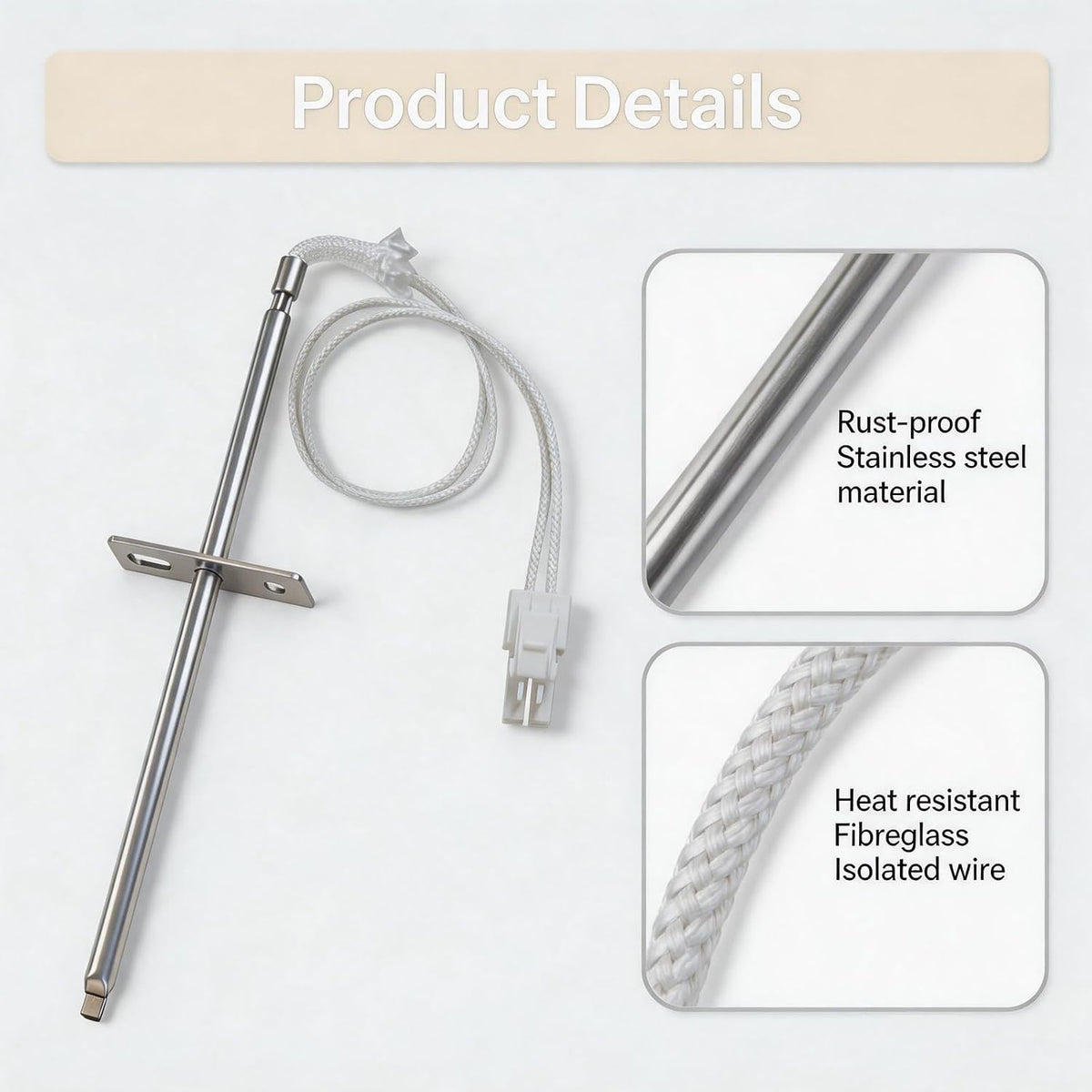 316217002 Oven Temperature Sensor Probe for Frigidaire Range Oven