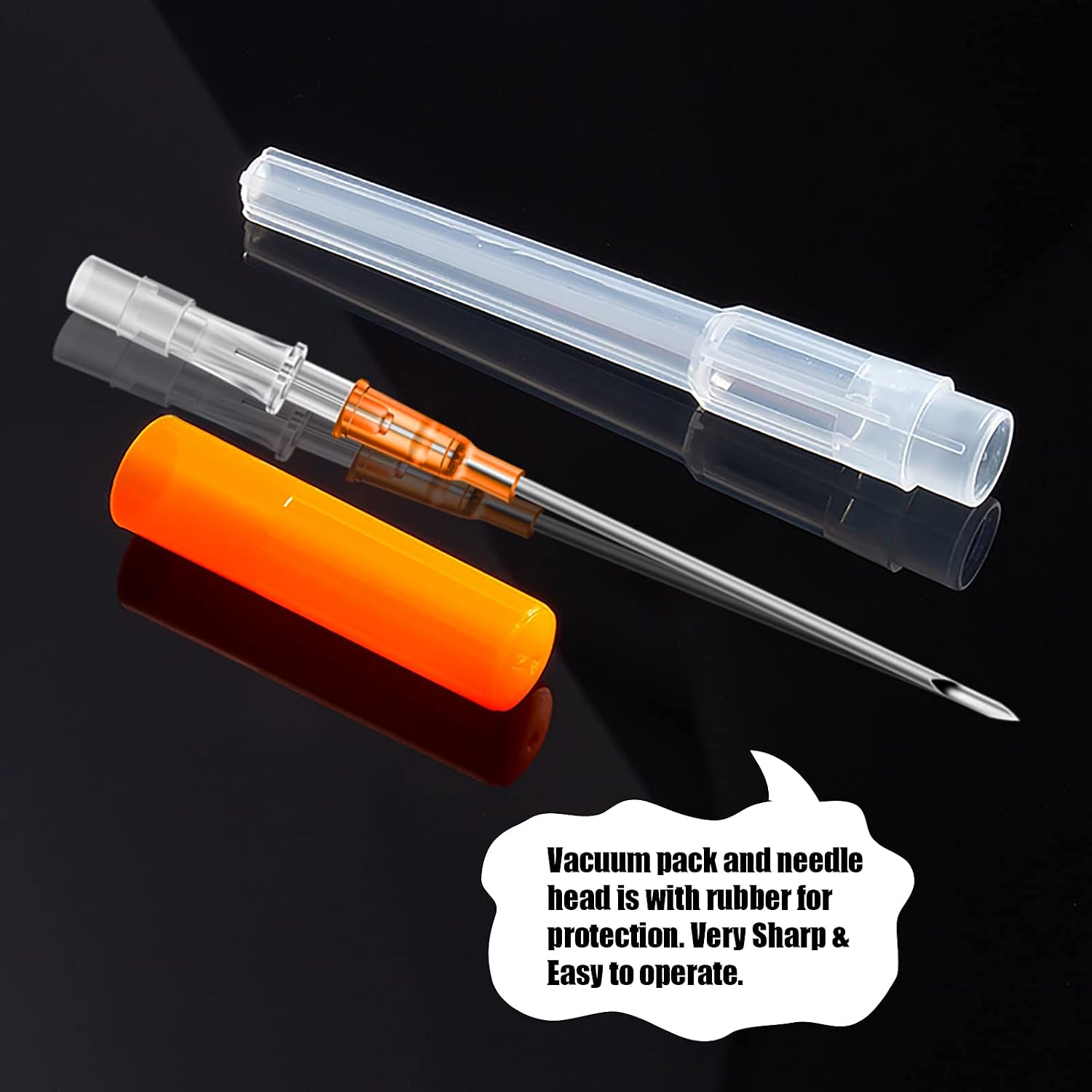 20G Catheter Piercing Needles 6Pcs Hollow Needles for Body Jewelry