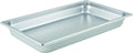 11.5 qt Full Size Silver Stainless Steel Steam Pan