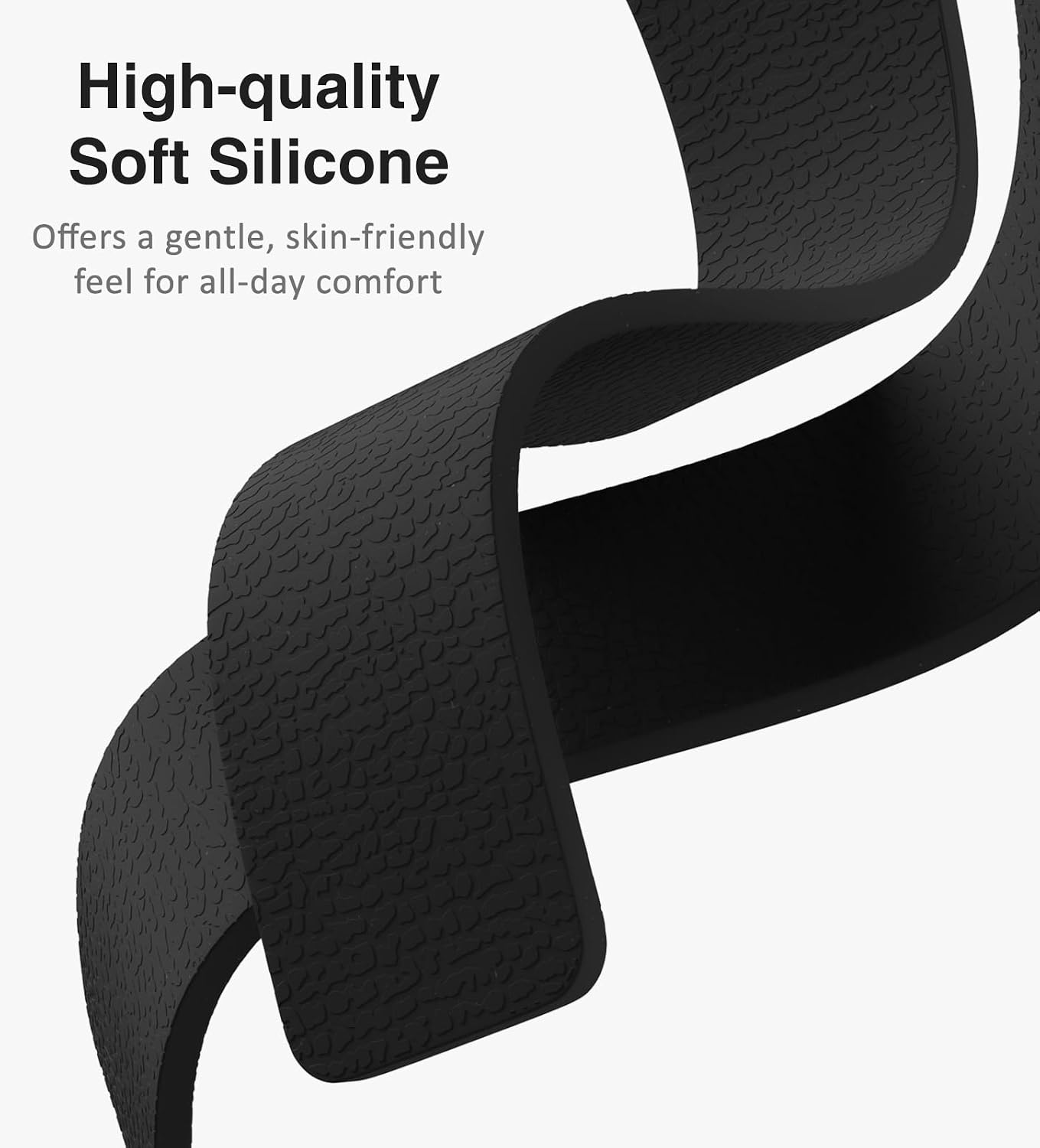 Magnetic Silicone Band Compatible with Apple Watch Band Ultra 3/2/1 & SE 3/2/1 & Series 11 10 9 8 7 6 5 4 3 49mm 46mm