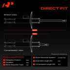 A-Premium Rear Bare Struts Without Coil Spring Compatible with Nissan