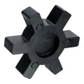 uxcell L110 Jaw Coupling Insert, Flexible Solid Type NBR Rubber Jaw Coupling Center Inserts for L Jaw Coupling L-Jaw Coupler Set, Black, Red