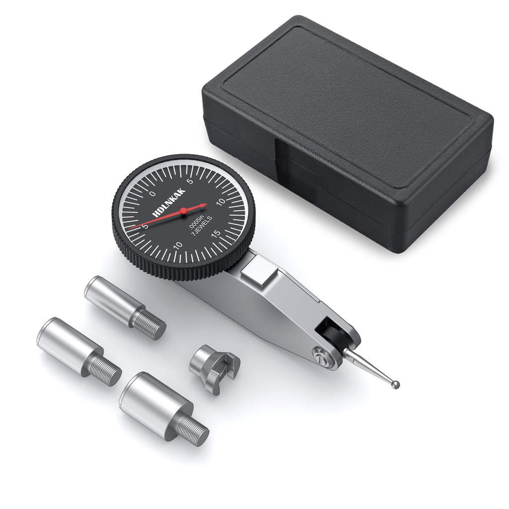 HDLNKAK 0-0.03"/0.0005" Dial Test Indicator with Portable Case