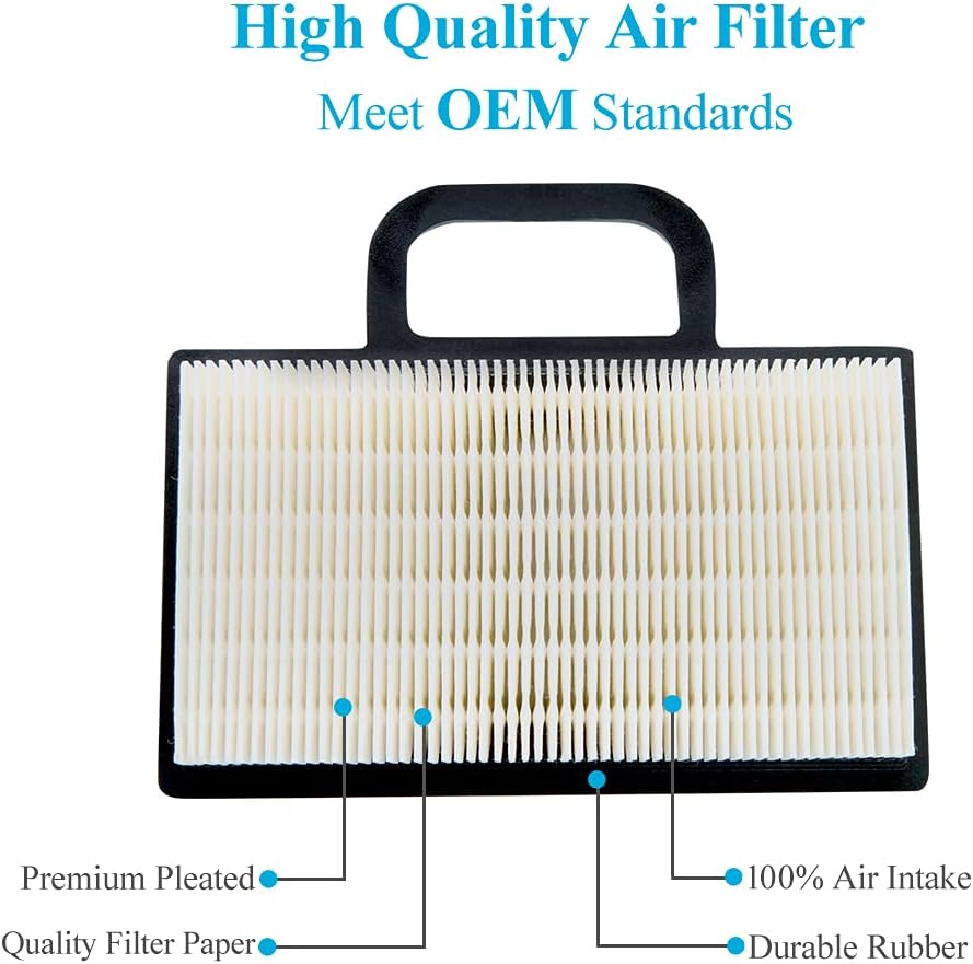 698754 Air Filter, 492932S 492932 Oil Filter with 691035 Fuel Filter Tune up Kit Compatible with 499486 499486S 18-26