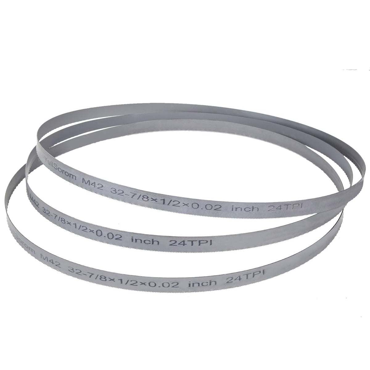 32-7/8 Inch Bandsaw Blades 24 TPI Portable Band Saw, Replace DW3984C, 32-7/8 Inch .020-Inch 24 TPI, 3-Pack
