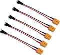 5pcs Female XT60 to 2-pin JST SM Female Adapter Conversion Cable 22awg 10cm