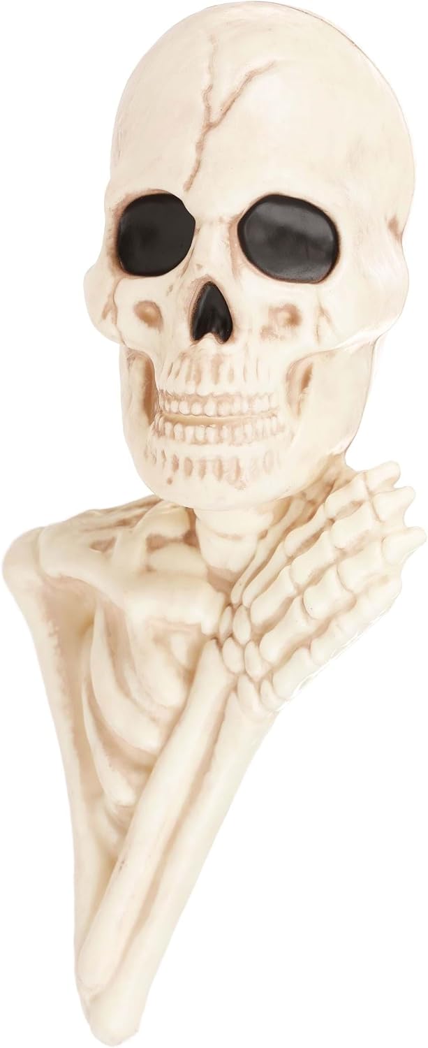 Skeleton Tree Peeker Outdoor Decoration