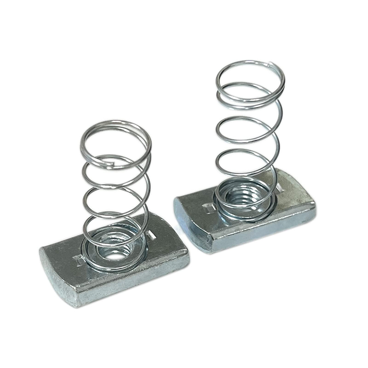 Abeicy 3/8-16 Strut Channel Nuts, 10 Pack Thickened Standard Spring Nut with Zinc Plated Use On Unistruts