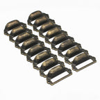 Apothecary Card Catalog Drawer Pulls with Label Holder 16-Pack