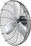 Hessaire 36NS8V370 Exhaust Fan, 36-Inch, 9600 CFM, Guard Mount, Corrosion Resistant