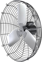 Hessaire 36NS8V370 Exhaust Fan, 36-Inch, 9600 CFM, Guard Mount, Corrosion Resistant