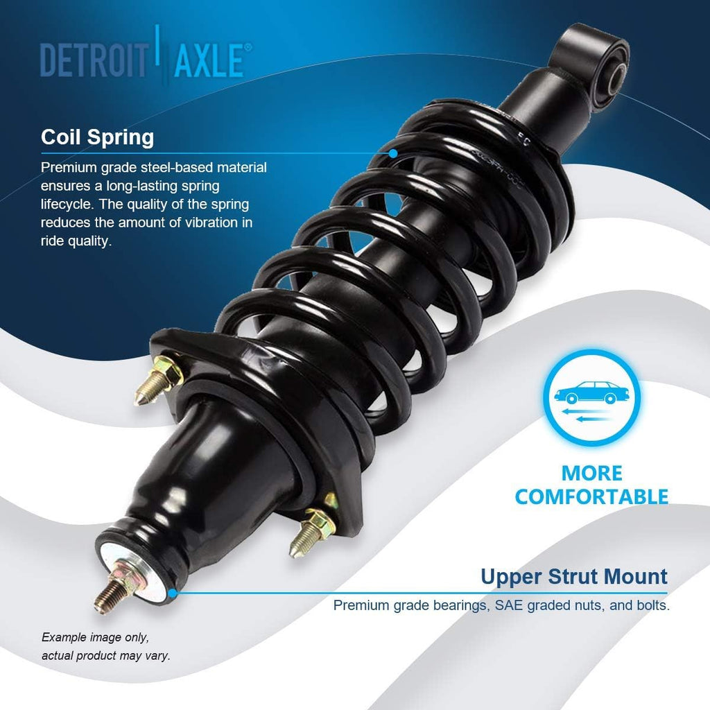 Detroit Axle - 1.7L Struts for 2003 2004 2005 Honda Civic [Excluding Si]