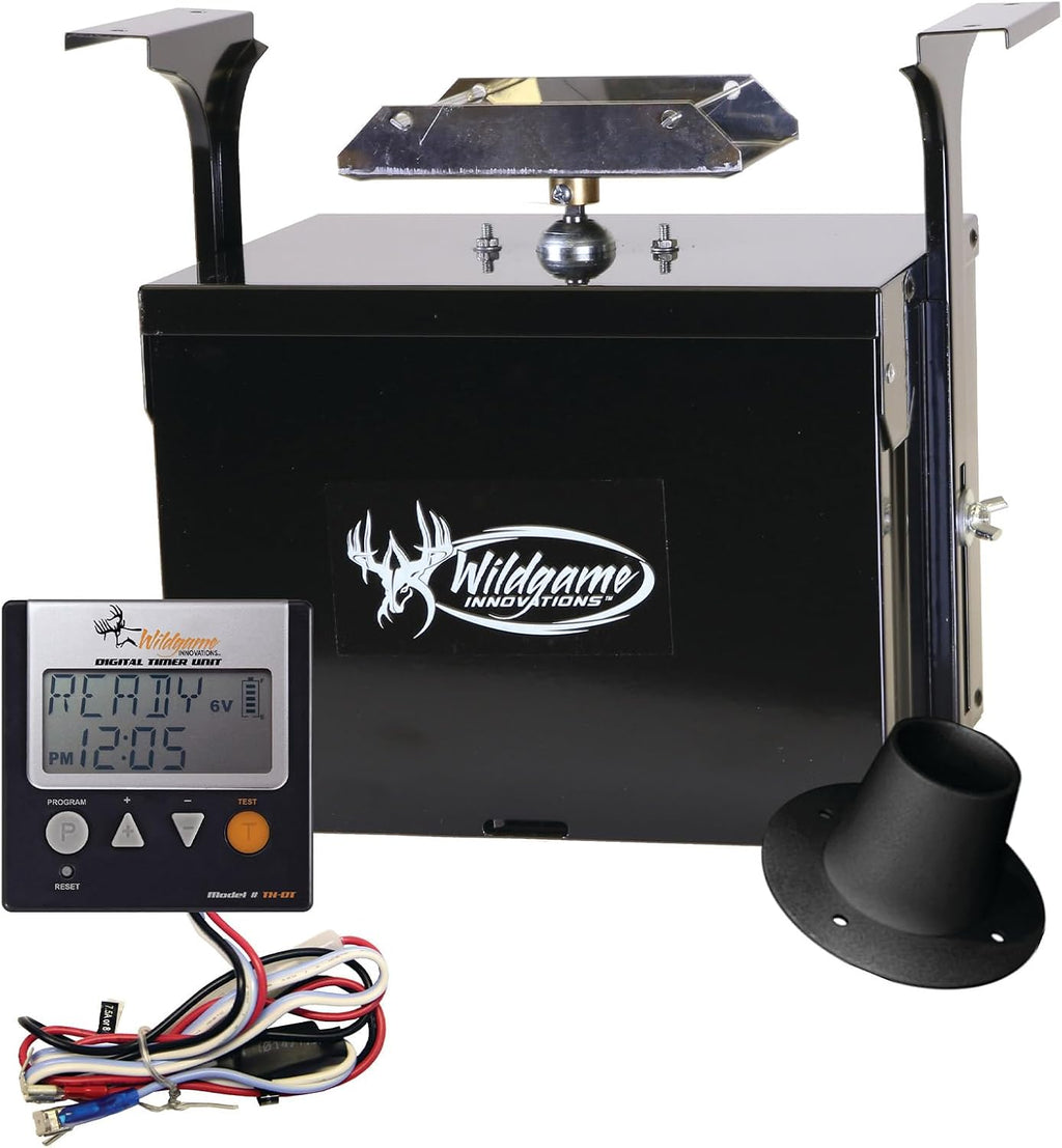 Trophy Hunter 12V Digital Feeder Kit | Weather-Resistant Durable Easy-to-Use Digital Power Control Unit for Hunting
