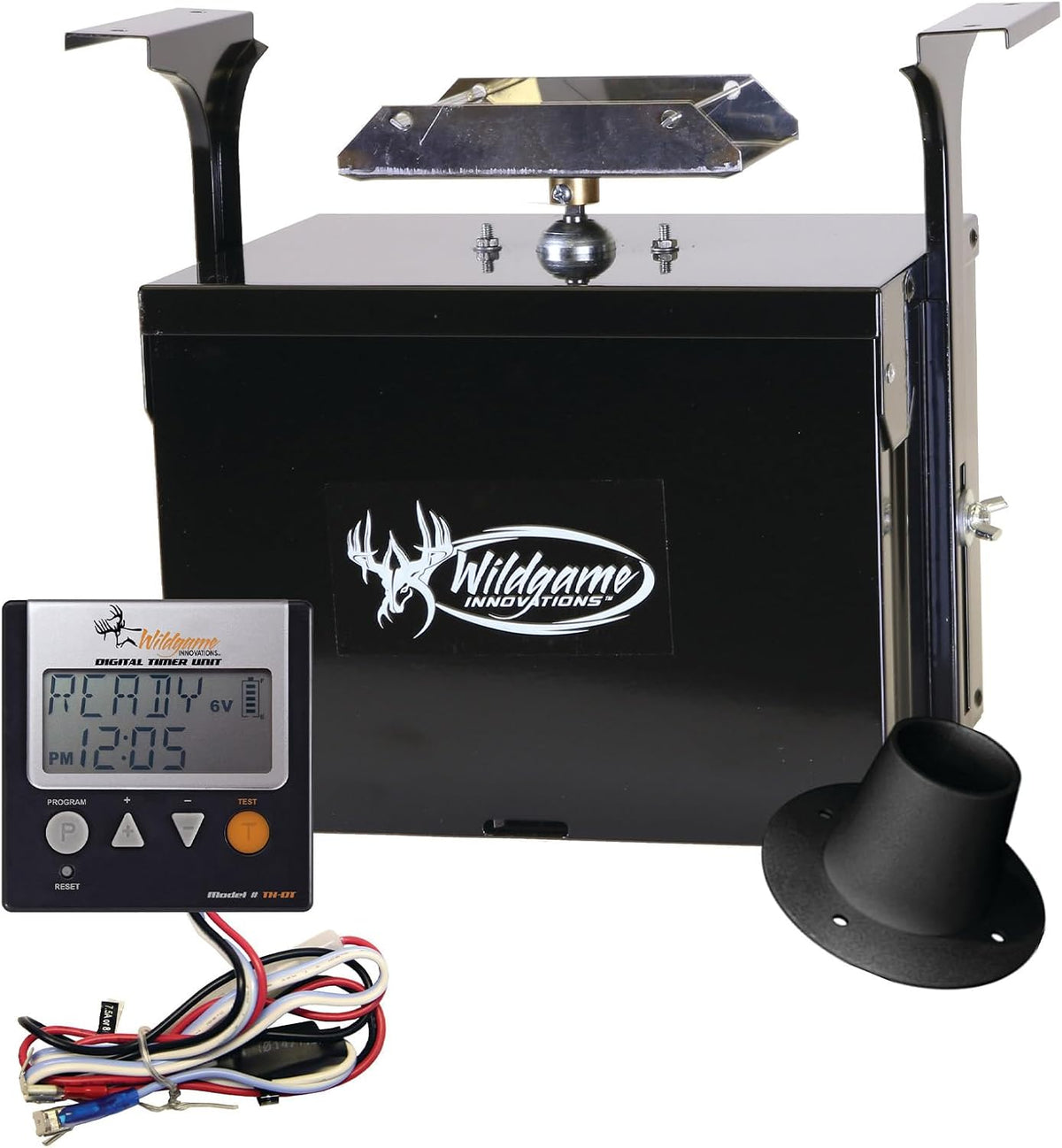 Trophy Hunter 12V Digital Feeder Kit | Weather-Resistant Durable Easy-to-Use Digital Power Control Unit for Hunting