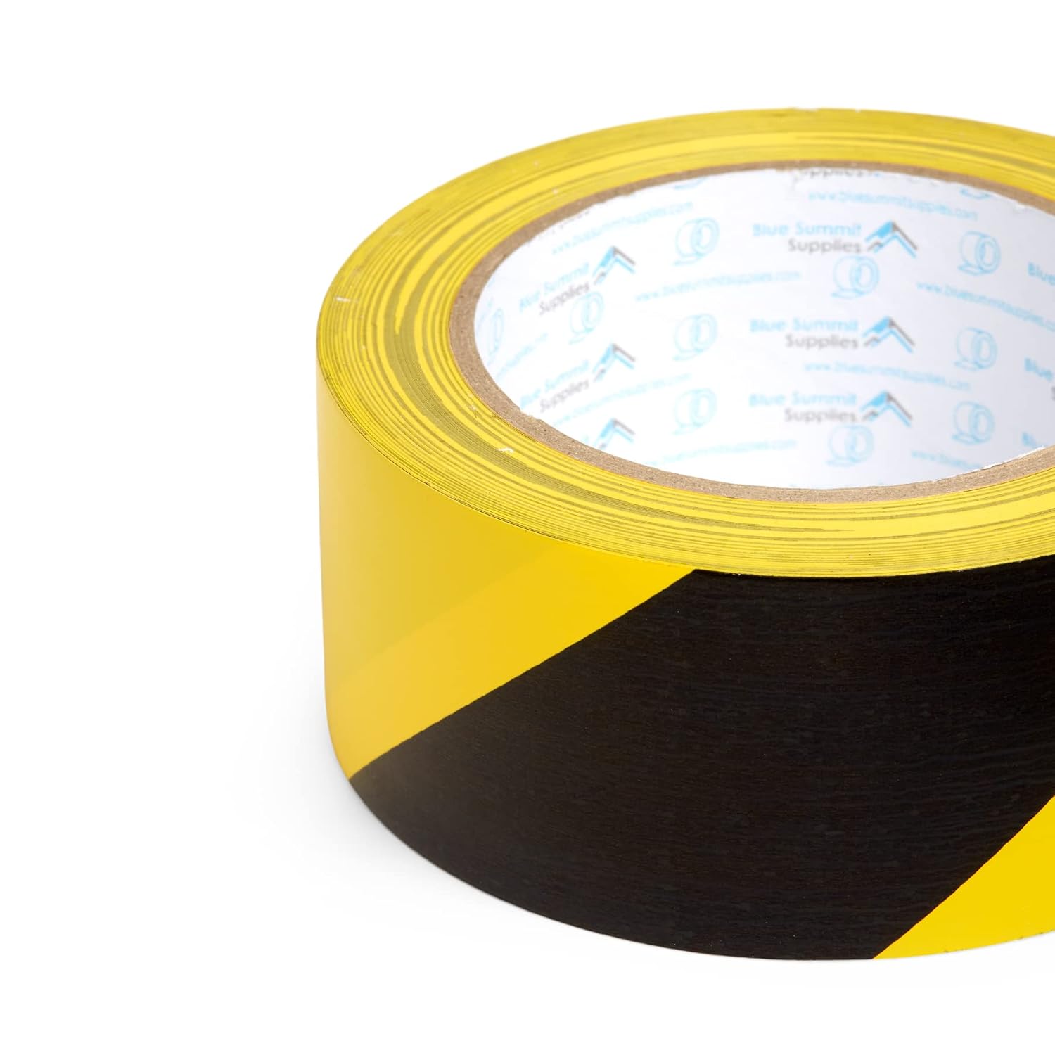 3 Pk Floor Marking Tape, 2" x 108 ft, Black and Yellow | Safety Hazard Stripe Tape