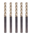 XYunEnZ 5/16" 3-Flute Square End Mill ZrN Coated Carbide, 5Pcs