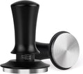 51mm Spring Loaded Depth Adjustable Espresso Tamper for Portafilter | Spring Loaded Mechanism, Depth Adjustable Knob