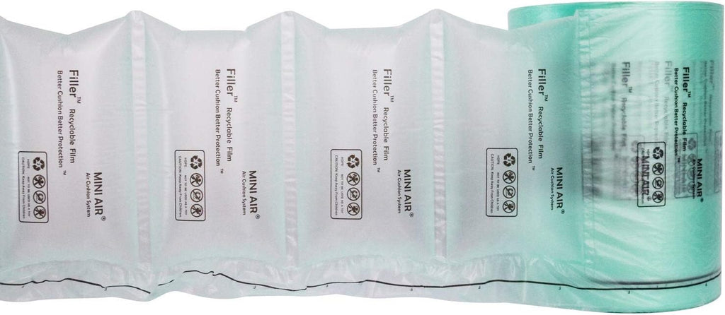 1 roll 8"x4" for Mini Air Easi Generation 2 Grey Machine, 4000Pcs 1312 FT Per Roll, Inflatable Packaging Air Pillow Bag