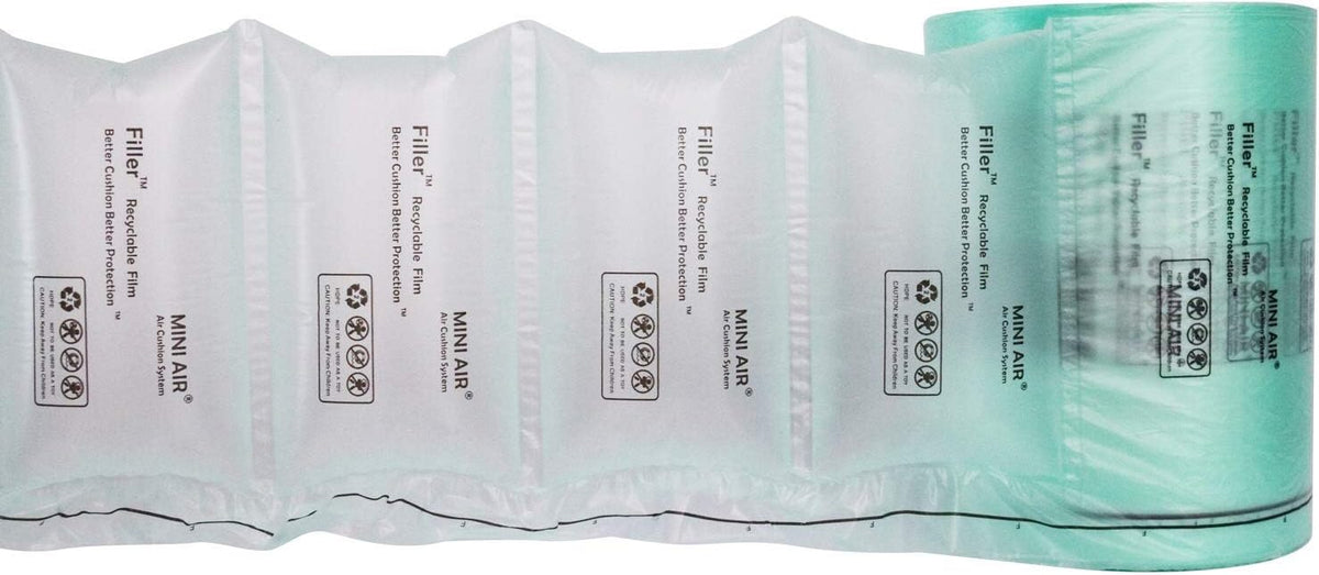 1 roll 8"x4" for Mini Air Easi Generation 2 Grey Machine, 4000Pcs 1312 FT Per Roll, Inflatable Packaging Air Pillow Bag