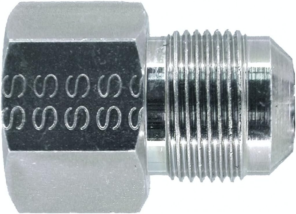 Dormont 90 Series Brass Gas Flare Fitting, 1/2" OD Flare x 1/2" FIP Adapter