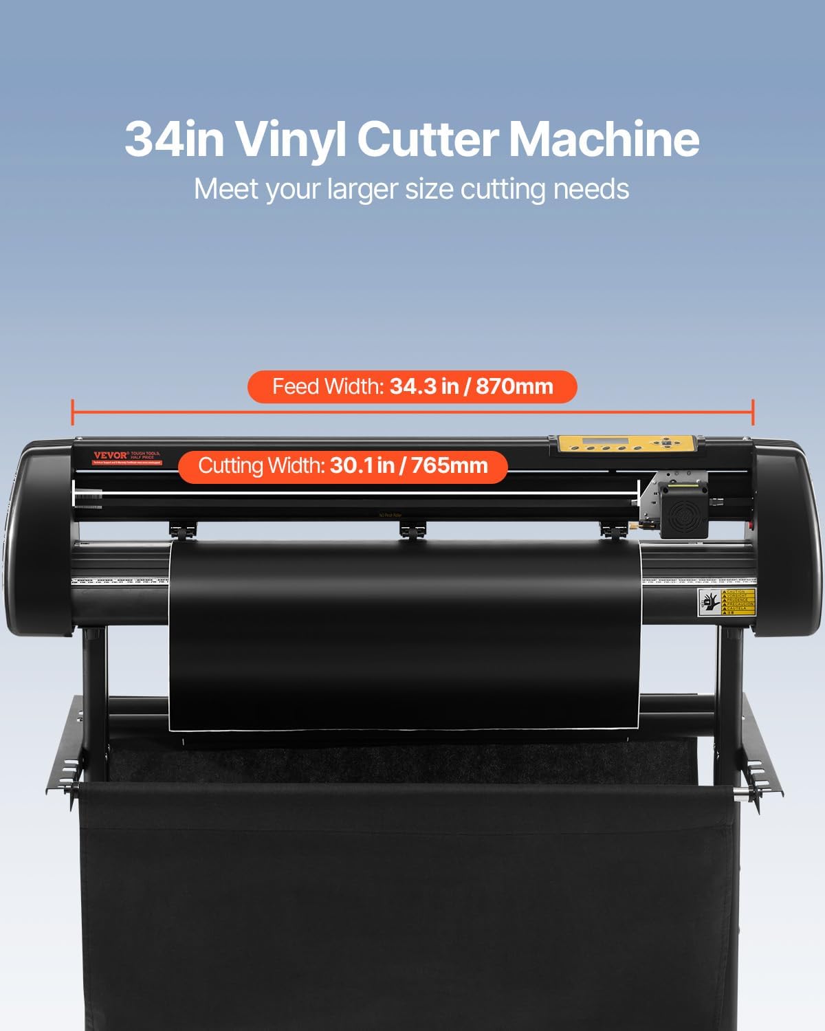 Vinyl Cutter Machine 34 inches Bundle Manual Vinyl Plotter Cutter