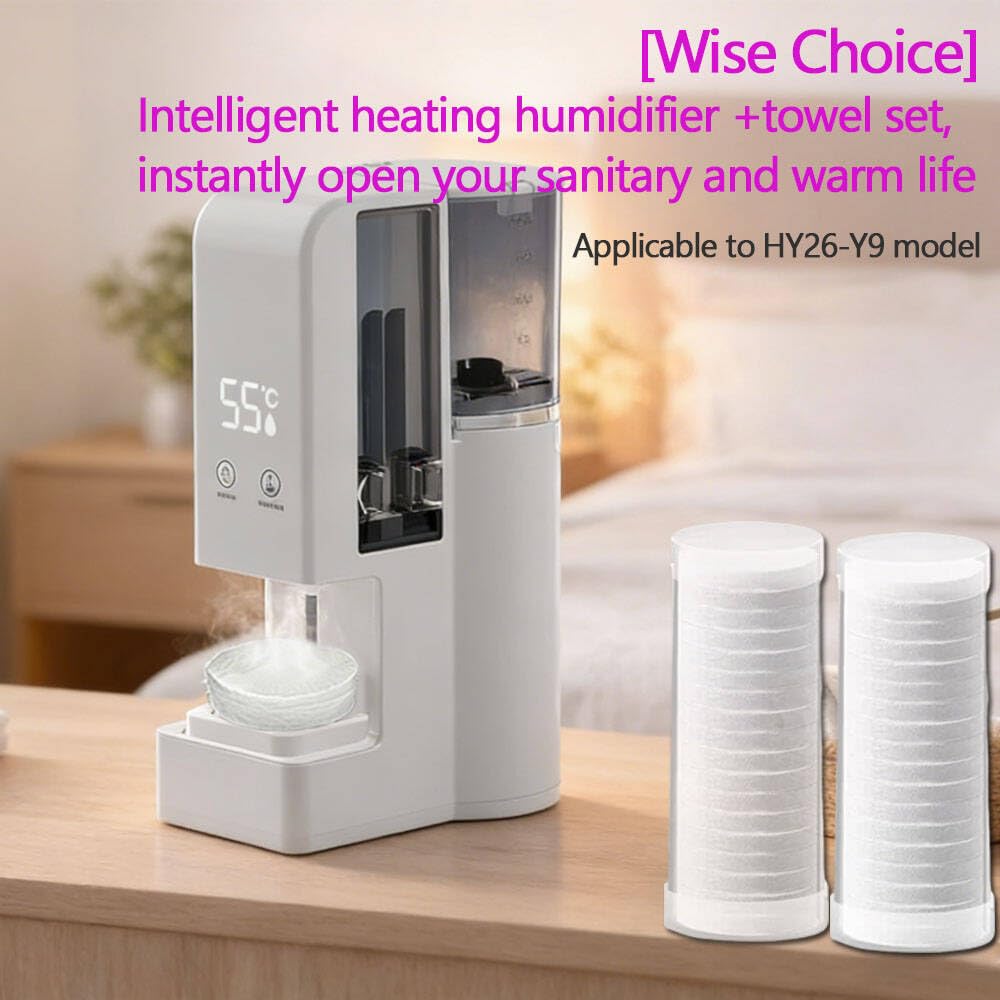 Disposable Face Towel hot face towel，Towels for hot towel dispenser，Towels for hot towel warmer for your face(80PCS)