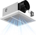 Amico Bathroom Exhaust Fan, 1.0 Sones, 80 CFM, No Attic Access Needed