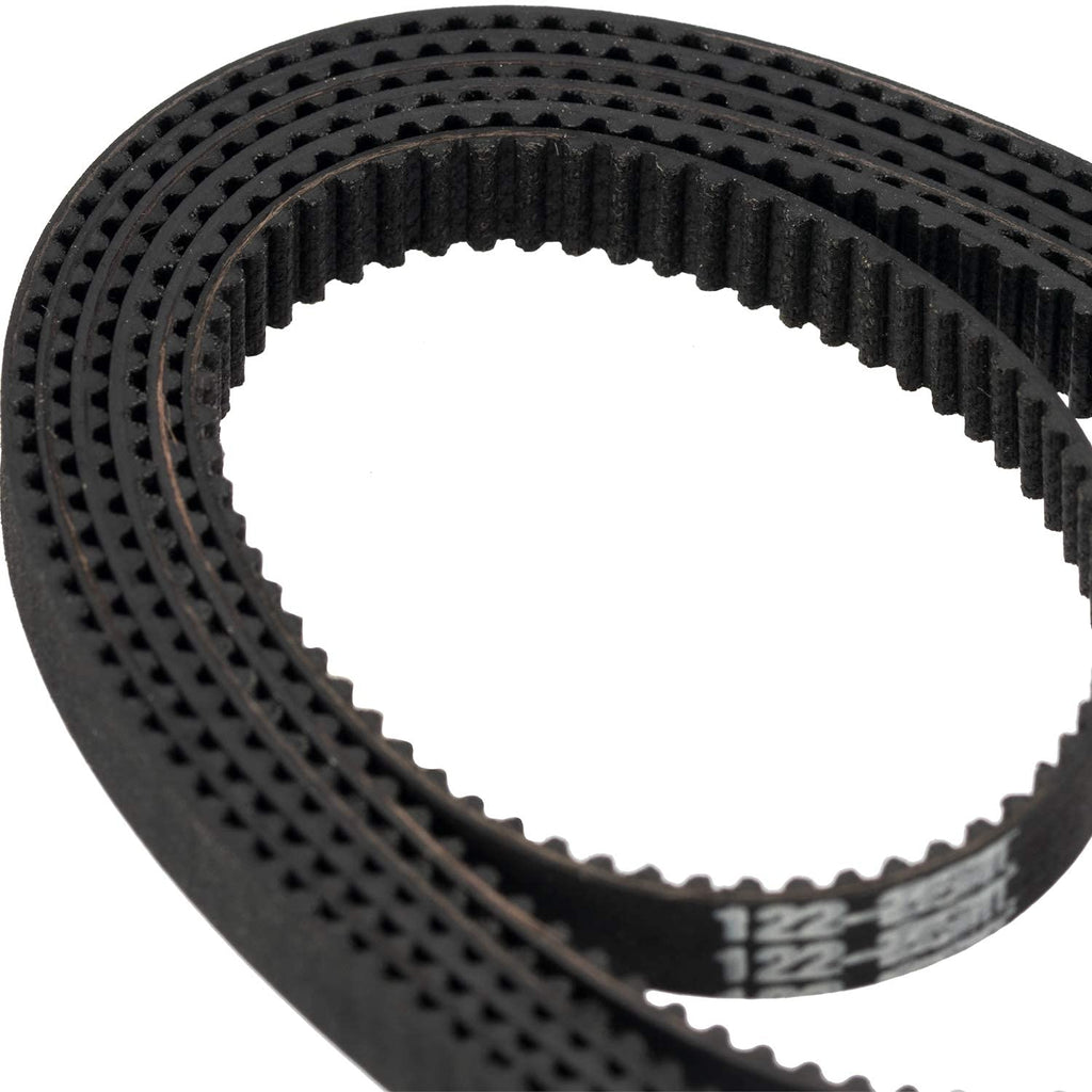 Zeelo 188-2GT-6 Endless GT2 Belt 188mm Length 94 Teeth 2GT Synchronous Belt 2mm Pitch 6mm Width GT2 Closed Loop Timing Belt Pack of 10