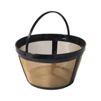 Sturdy Metal Meshes Coffee Filter User Friendly Filter Strainer for 4/6 / 8/12 Cup Brewing Devices Strainer