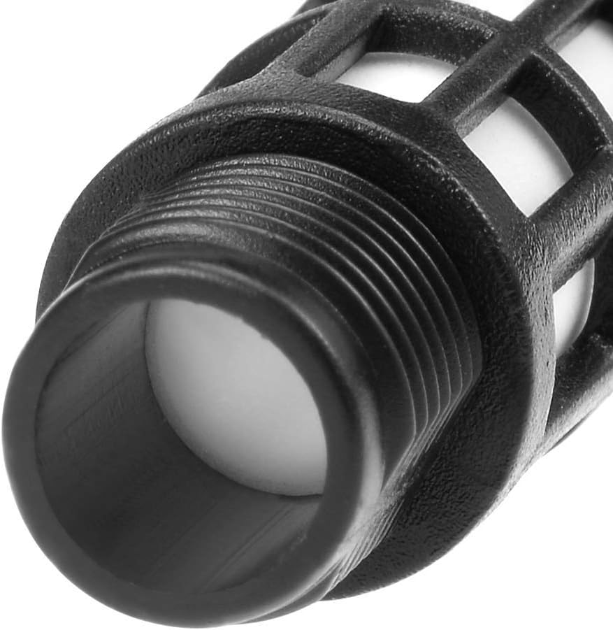 Beduan Pneumatic Air Compressor Muffler Fitting 3/8" NPT Compressed Exhaust Silencer