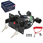 Ignition Key Switch Panel for Suzuki Outboard Dual Twin Engine 37100-96J17