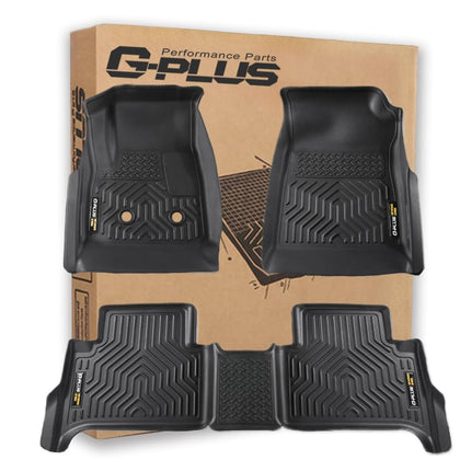 TPE Floor Mats Fit Chevy Colorado GMC Canyon Crew Cab 2015-2022