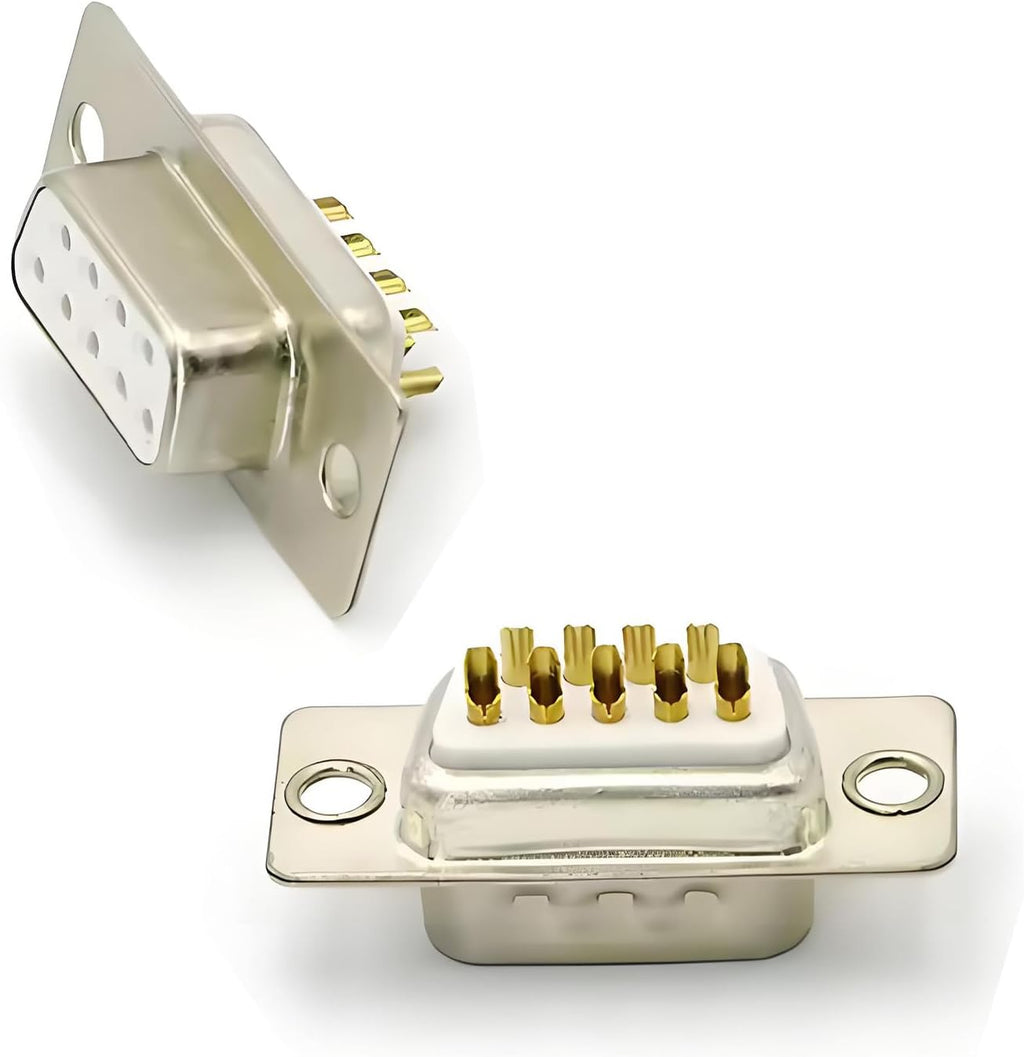 20Pcs DB9 Female RS232 D-sub Serial Solder Connector
