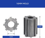 Hose Crimper Mold, Hydraulic High Pressure Hose Fitting Crimper Dies (16MM)