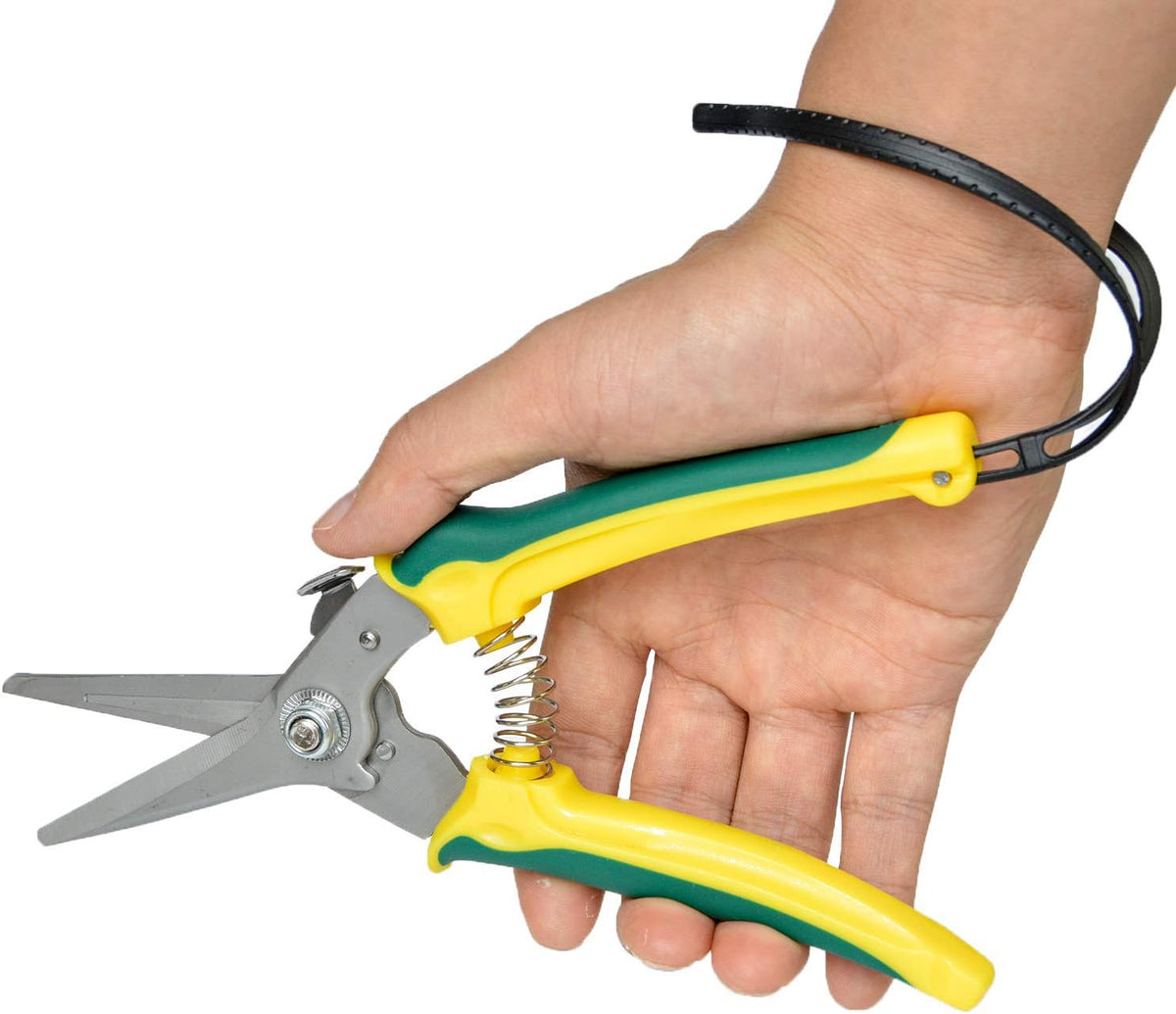 Goat and Sheep Hoof Trimmers Carbon Steel Trimming Shears Multi-Purpose Pruning Shears 2" Serrated Blade