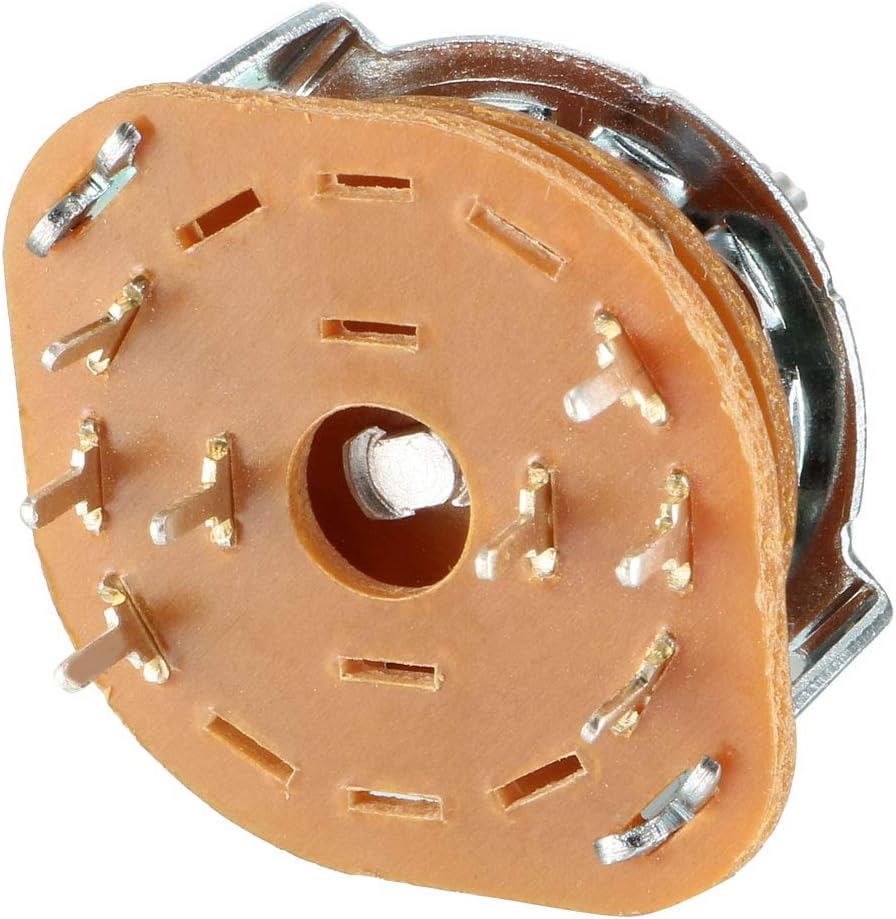 uxcell 2P3T Selectable Single Deck Band Channel Rotary Switch Selector
