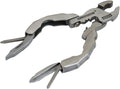 ST50016 Polished Stainless Steel 9-in-1 Micro Pocket Multitool with Screwdrivers, Pliers (Single Pack)