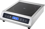 Commercial Induction Cooktop, Portable Electric Countertop Burner with Sensor Touch and LCD