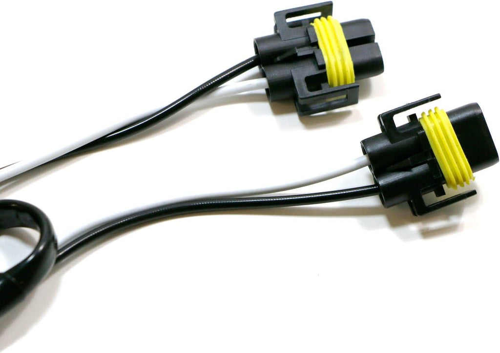 H11/H8 Relay Harness Wire Kit with LED Light ON/Off Switch Compatible with Automtive Driving Light, Fog Light