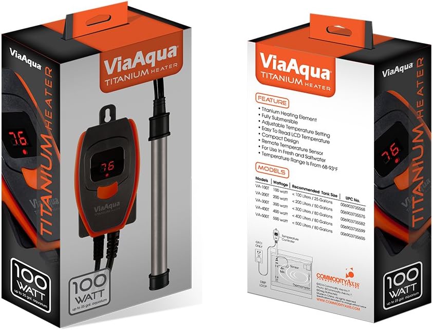 300 Watt Titanium Heater, Gray (VA300T)