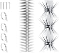 Bird Spikes - 60 Inch Stainless Steel Fence Spikes for Pigeons, Raccoons, Snakes - Deterrent Defender | 60 inch