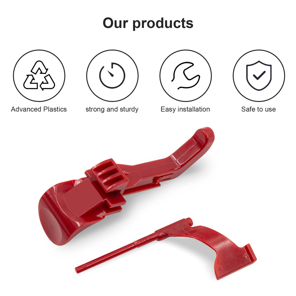 Vacuum Cyclone Red Canister Button Release Catch Clips Fit for Dyson