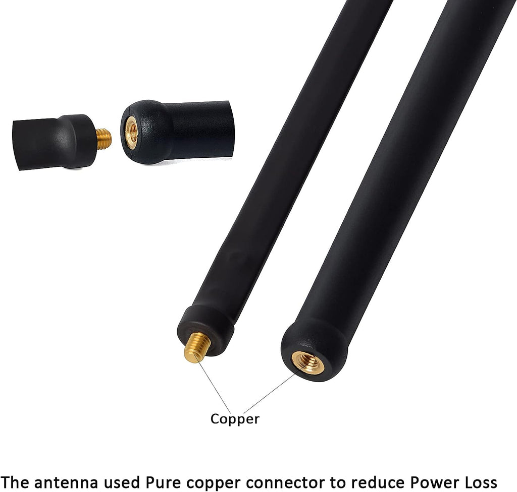 27MHz 26in Flexible BNC Handheld CB Antenna for Cobra Midland Uniden