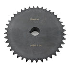 #50 Roller Chain Sprocket Type B 1 1/4 inch Bore 40 Tooth, Hardened Antirust 1045 Steel Drive Sprockets 50B40-1 1/4