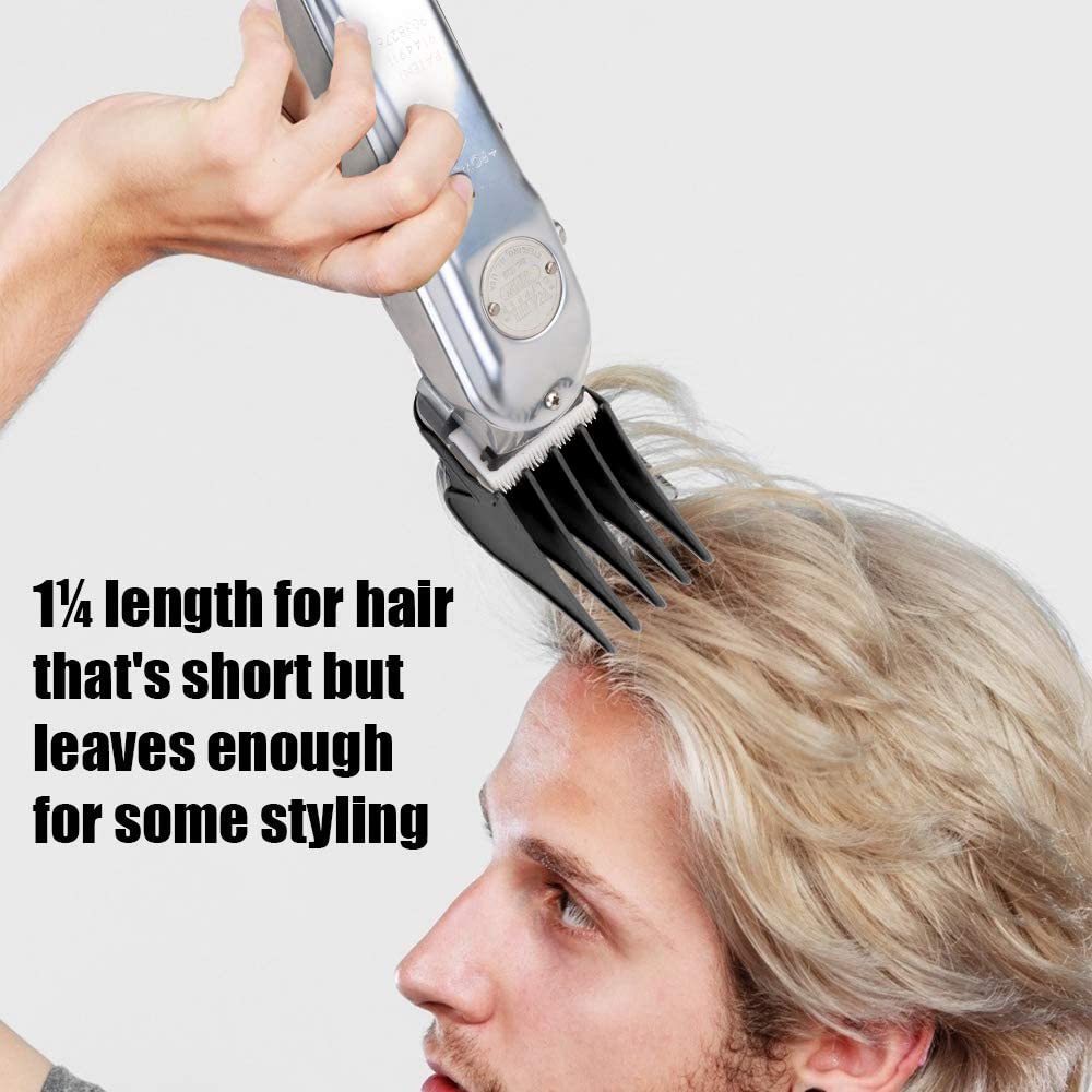 Professional Hair Clipper Combs Guides, Hair Clipper Guards 1 & 1/4" 1 & 1/2" 2", Mega NO.16 NO.12 NO.10 fits for